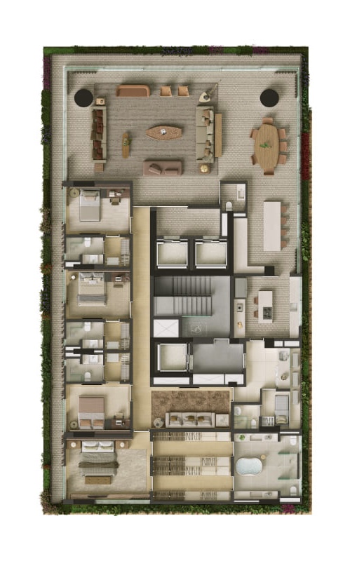 425 m² Ampliada