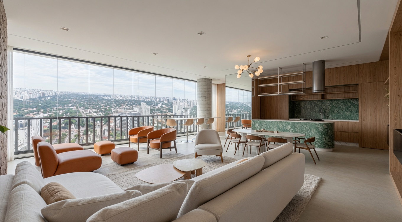 Cobertura Duplex no Pinheiros