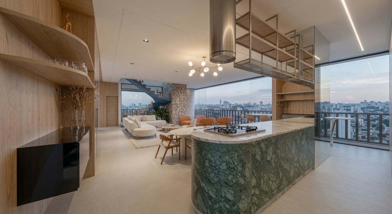 Cobertura Duplex no Pinheiros